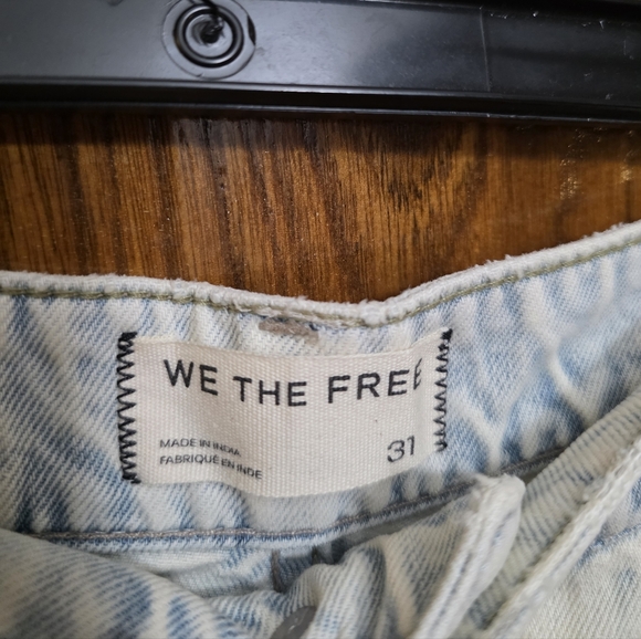 NWT WE THE FREE Mi Amore Wide-Leg Jeans Size 31 - Picture 10 of 13
